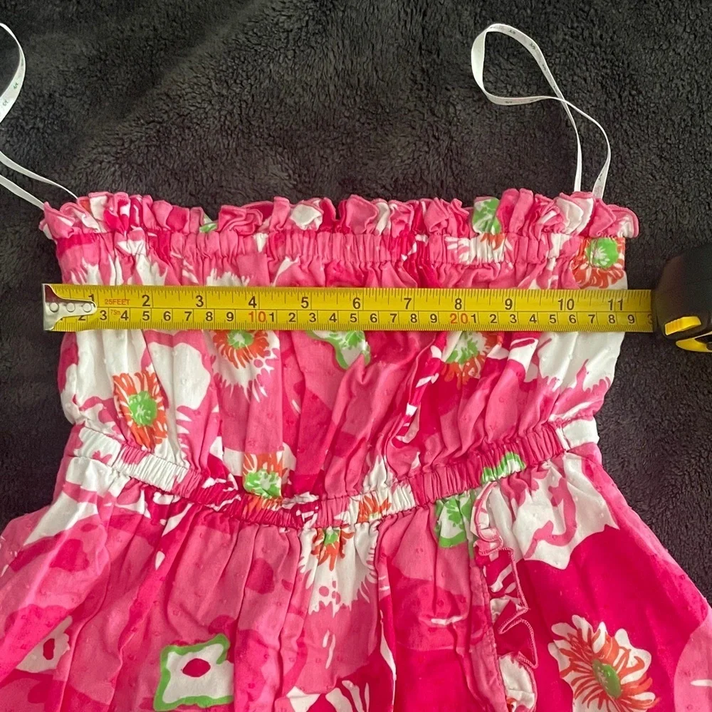 Lilly Pulitzer Pink and White Floral Dress